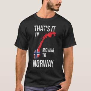 Noorwegen Vlag Scandinavia Funny Noorwegen T-shirt