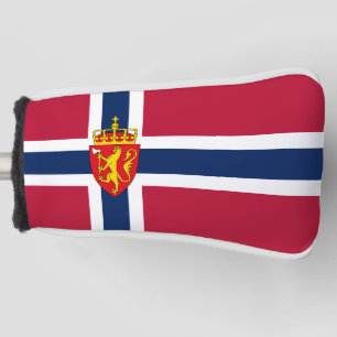 Noorwegen Vlag / Wapen Golfheadcover