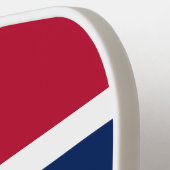 Noorwegen Vlag / Wapen Pickleball Paddle (Links Detail)