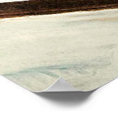 Noorwegen, voet skier, vintage-reis poster (Hoek)