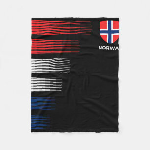Noorwegen Voetbal Jersey - Noorse Voetbal Fleece Deken