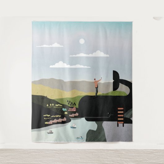 Noorwegen Wandkleed (Voorkant)