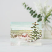  Noorwegen, winter in de bergen Briefkaart (Staand voorkant)