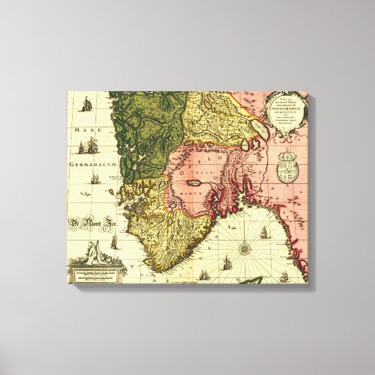 NoorwegenPanoramaNoorwegen Canvas Afdruk (Voorkant)