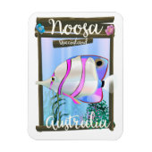 Noosa Australië vintage reisposter, Magneet (Verticaal)
