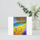 Noosa Beach Briefkaart (Staand voorkant)
