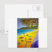 Noosa Beach Briefkaart (Voorkant / Achterkant)