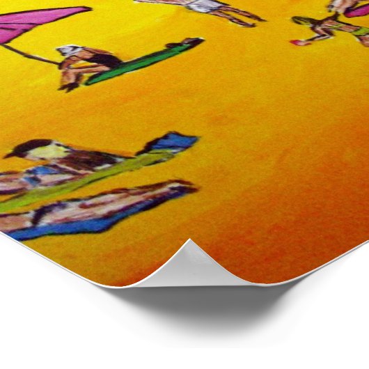 Noosa Beach Poster (Hoek)