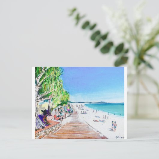 Noosa Boardwalk Briefkaart (Staand voorkant)