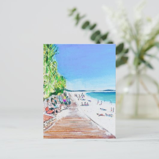 Noosa Boardwalk Briefkaart (Staand voorkant)