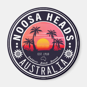 Noosa Heads Australië Retro Souvenirs 80s Magneet