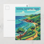 Noosa National Park Australia Travel Briefkaart (Voorkant / Achterkant)