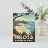 Noosa National Park Australië Reizen Briefkaart (Staand voorkant)