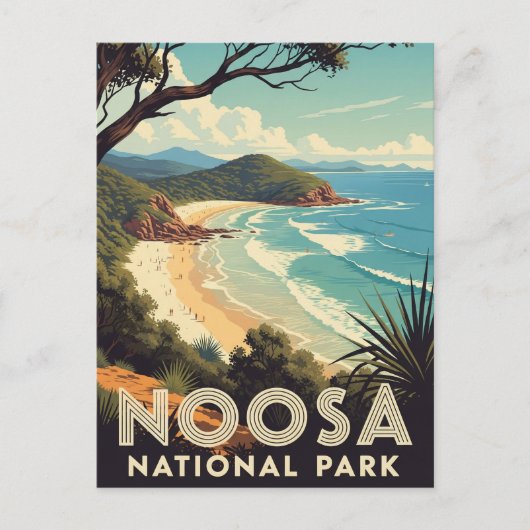Noosa National Park Australië Reizen Briefkaart (Voorkant)