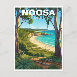 Noosa National Park Australië Reizen Briefkaart