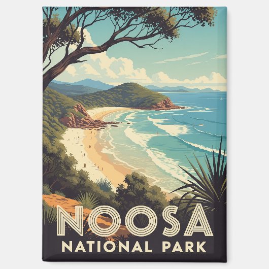  Noosa National Park Australië Reizen Magneet (Voorkant)