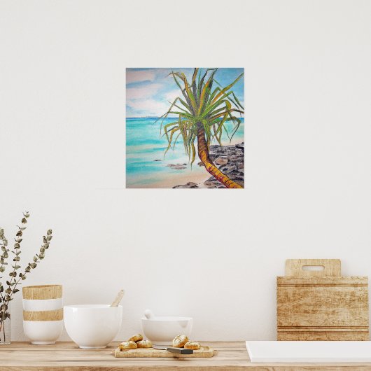 Noosa Pandanas Poster (Keuken)