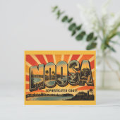 Noosa Queensland Verfijnde Kust Briefkaart (Staand voorkant)