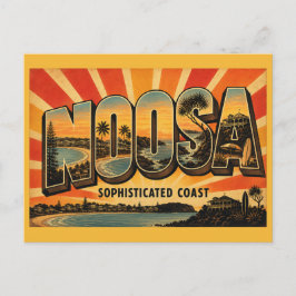 Noosa Queensland Verfijnde Kust Briefkaart