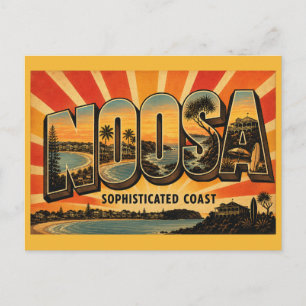 Noosa Queensland Verfijnde Kust Briefkaart