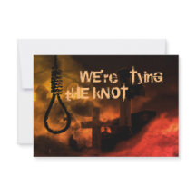 Noose and Graveyard We zijn de Knot Wedding aan he