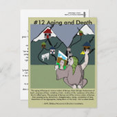 Noot 12: Veroudering en dood - door afhankelijke o Briefkaart (Voorkant / Achterkant)