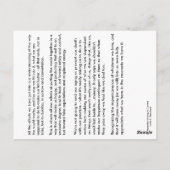 Noot 12: Veroudering en dood - door afhankelijke o Briefkaart (Achterkant)