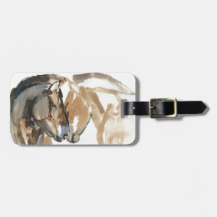 Noot aan neus bagagelabel