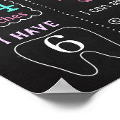 Noot groeit op het vogelfeestbord poster (Hoek)