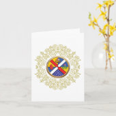 Noot Kaart V (Gele Bloem)