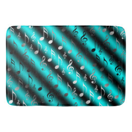 noot, muziek, metaal, vellen muziek, band, slim, m badmat