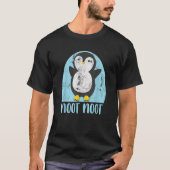 Noot Noot Funny Penguin Bird Sound Christmas Winte T-shirt (Voorkant)