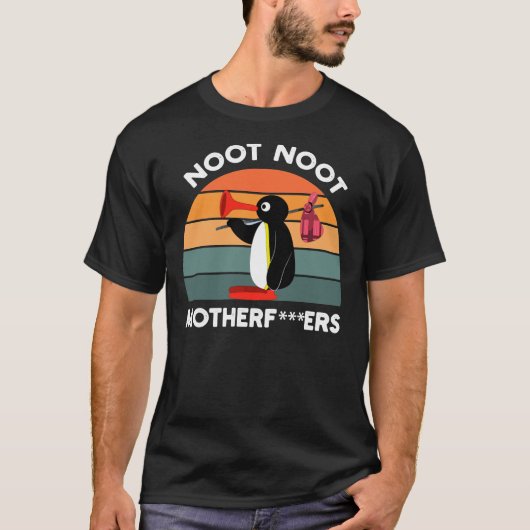 Noot Noot Motherf Pingu Shirt Pingu Meme T-shirt F (Voorkant)