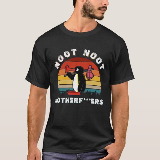 Noot Noot Pingu Shirt Noot Meme T-shirt (Voorkant)