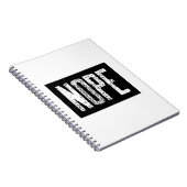 NOOT NOTITIEBOEK (Rechterzijde)