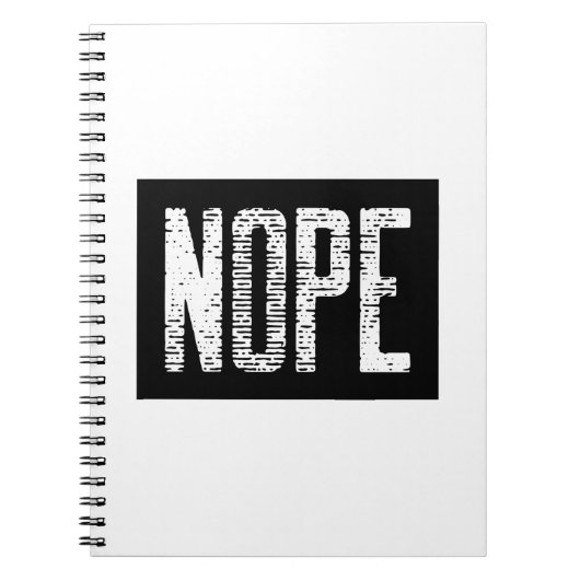 NOOT NOTITIEBOEK (Voorkant)