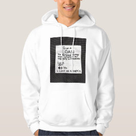 NOOT OP EEN SERVETJE HOODIE