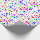 noot regenboog cadeaupapier (Hoek)