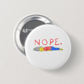 NOOT RONDE BUTTON 5,7 CM (Voorkant /achterkant)