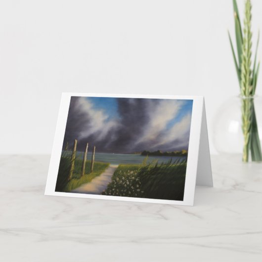 Noot: "Sailing to the Blue Peninsula" Kaart (Voorkant)