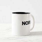 NOOT TWEEKLEURIGE KOFFIEMOK (Voorkant rechts)