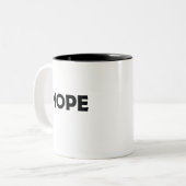 NOOT TWEEKLEURIGE KOFFIEMOK (Voorkant links)