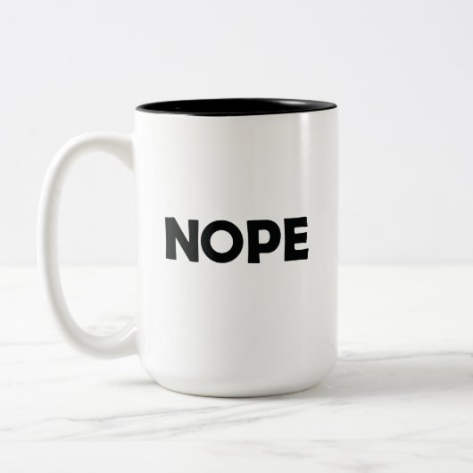 NOOT TWEEKLEURIGE KOFFIEMOK (Links)