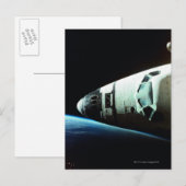 Noot van een Space Shuttle Briefkaart (Voorkant / Achterkant)