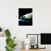 Noot van een Space Shuttle Poster (Thuiskantoor)