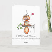 Nootachtig Valentijn Feestdagen Kaart (Achterkant)