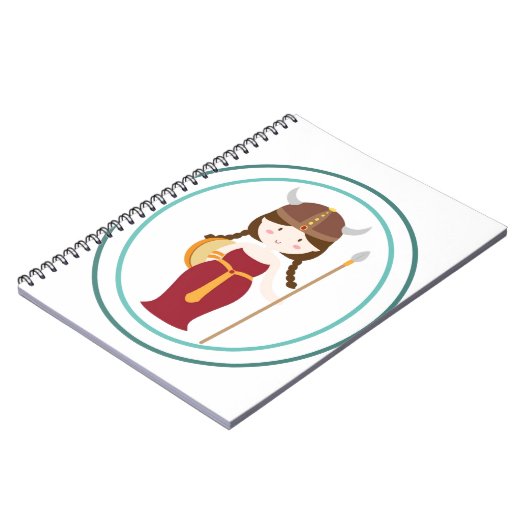 Nootbook - Viking Warrior Princess Notitieboek (Linkerzijde)