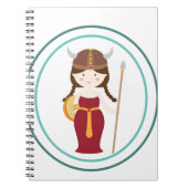 Nootbook - Viking Warrior Princess Notitieboek (Voorkant)