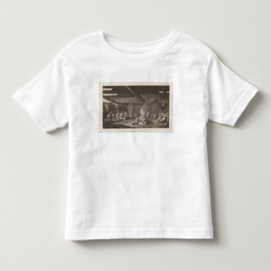 Nootka house, British Columbia Kinder Shirts (Voorkant)