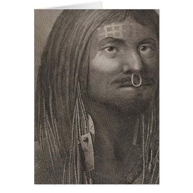 Nootka-Man, Brits-Columbia (Voorkant)